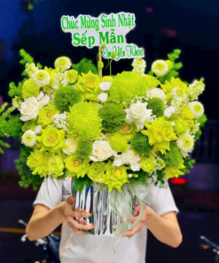 Giỏ Hoa Sinh Nhật - GHSH1