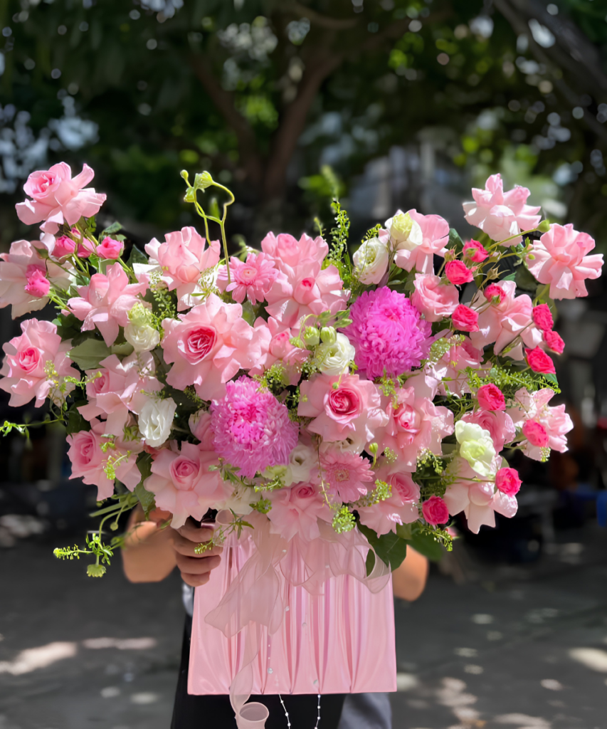 Giỏ Hoa Khai Trương - GHKT2