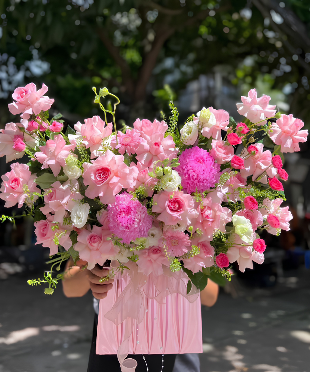 Giỏ Hoa Khai Trương - GHKT2