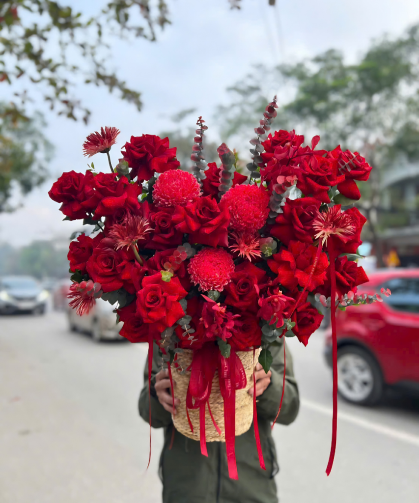 Giỏ Hoa Khai Trương - GHKT6
