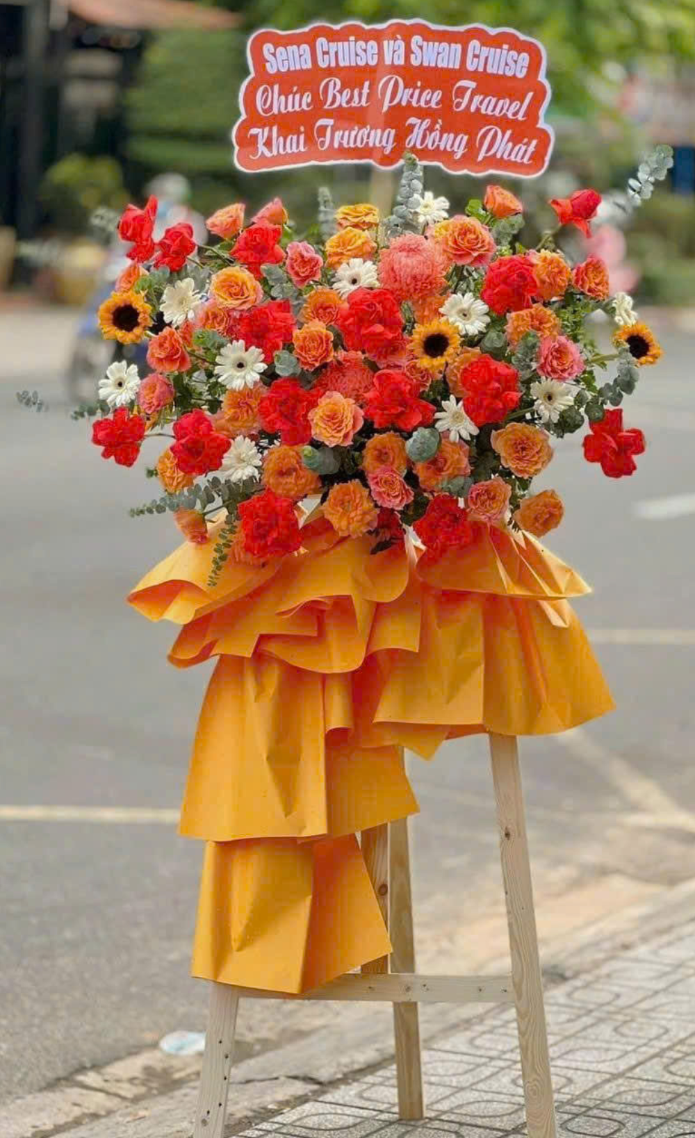 Kệ Hoa Chúc Mừng - KTKT20