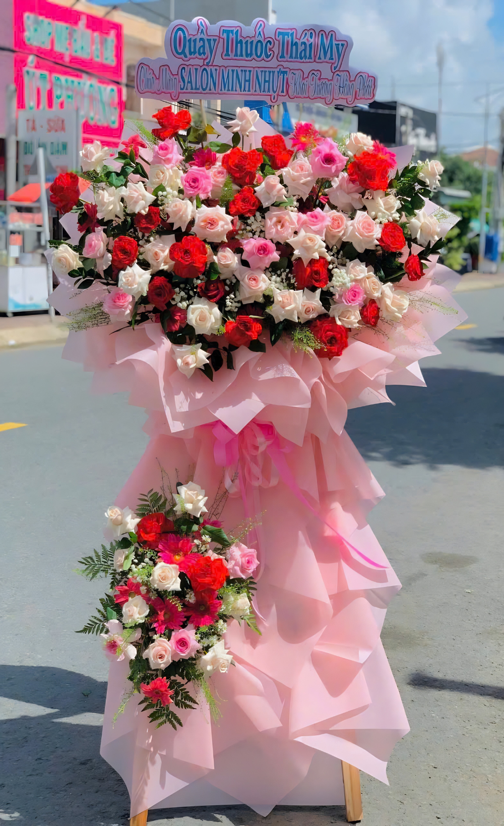 Kệ Hoa Khai Trương - KHKT5