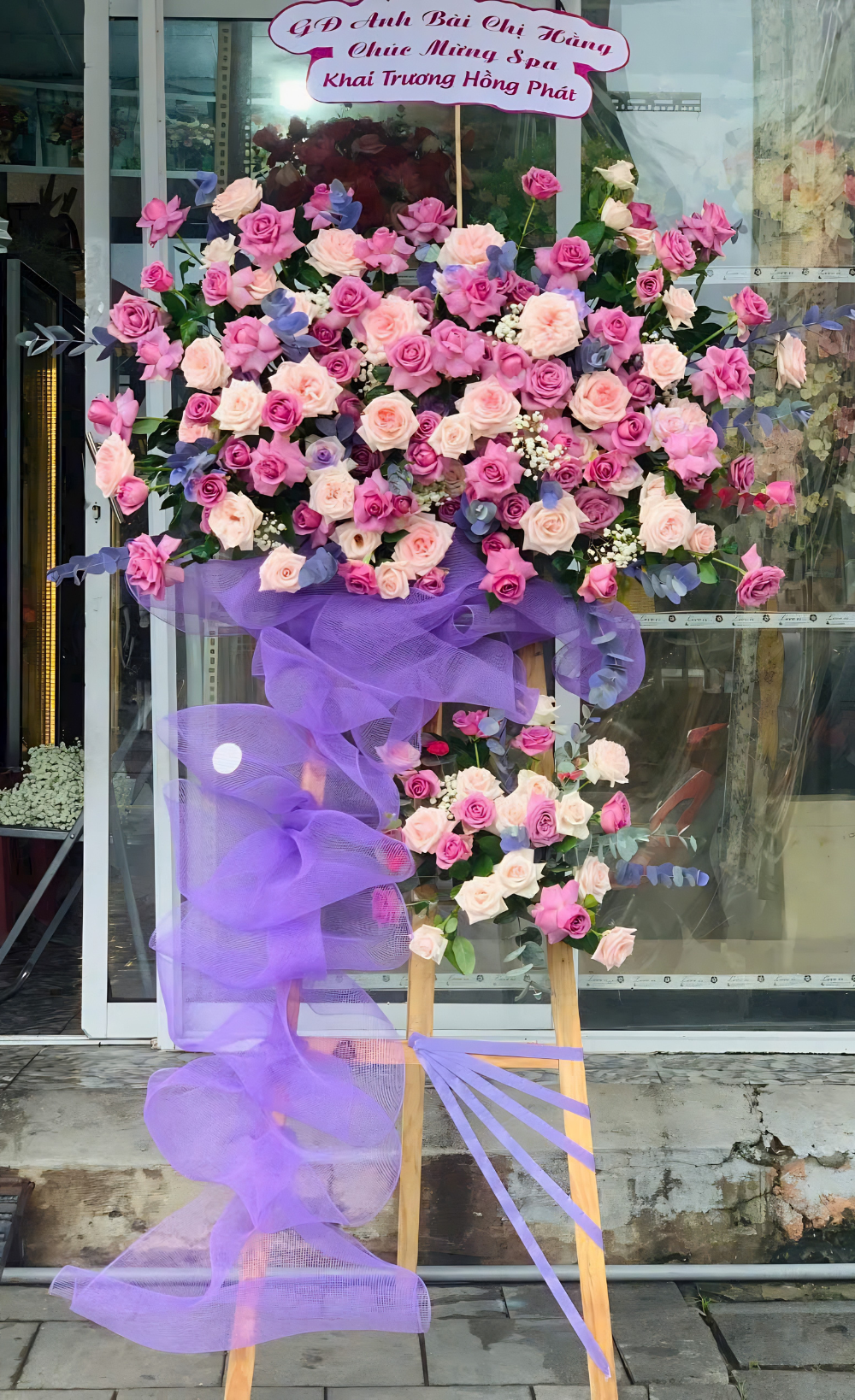 Kệ Hoa Khai Trương - KHKT9