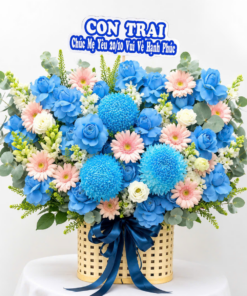 Giỏ Hoa Sinh Nhật  – GHSH10