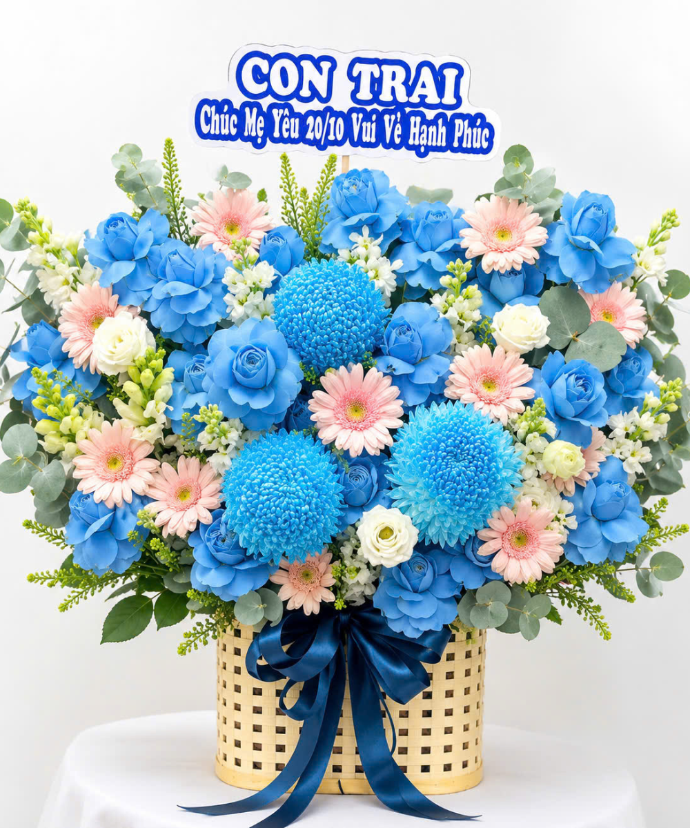 Giỏ Hoa Sinh Nhật  – GHSH10